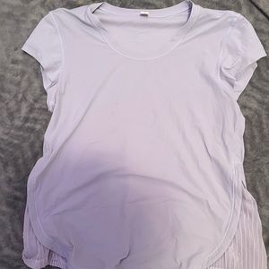 lululemon light purple shirt